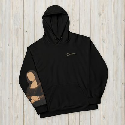 La Monna Lisa - Felpa con cappuccio